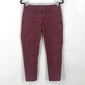Stio Women's Ankle Pants in Deep Burgundy